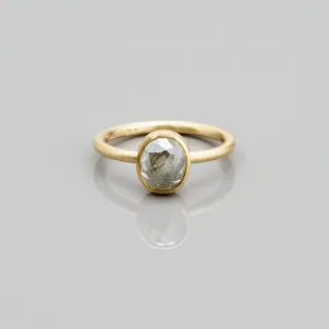 1.95 Carat One-of-a-Kind Rose Cut White Diamond Ring | DR159-OOAK