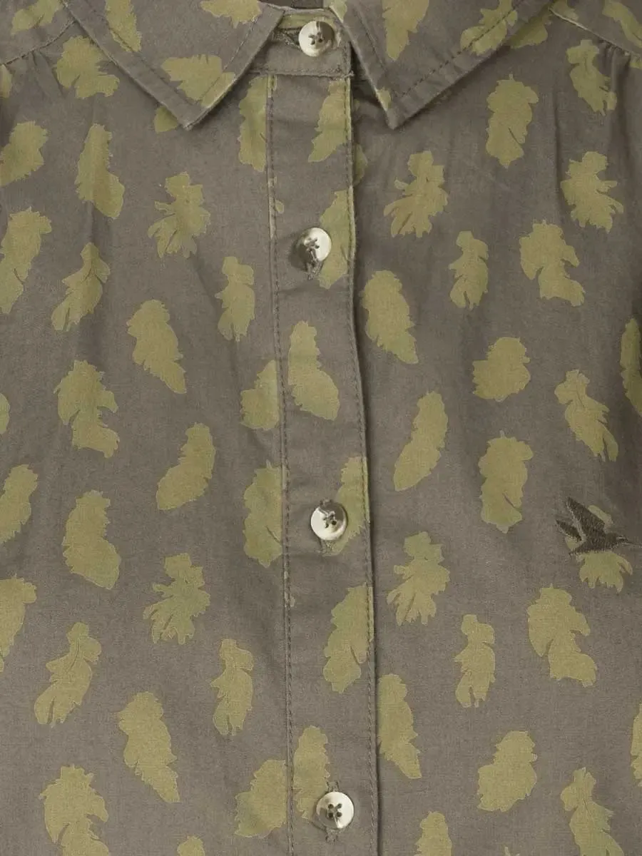 50% OFF - SEELAND Skeet Shirt - Ladies - Olive Feather - Size: MEDIUM