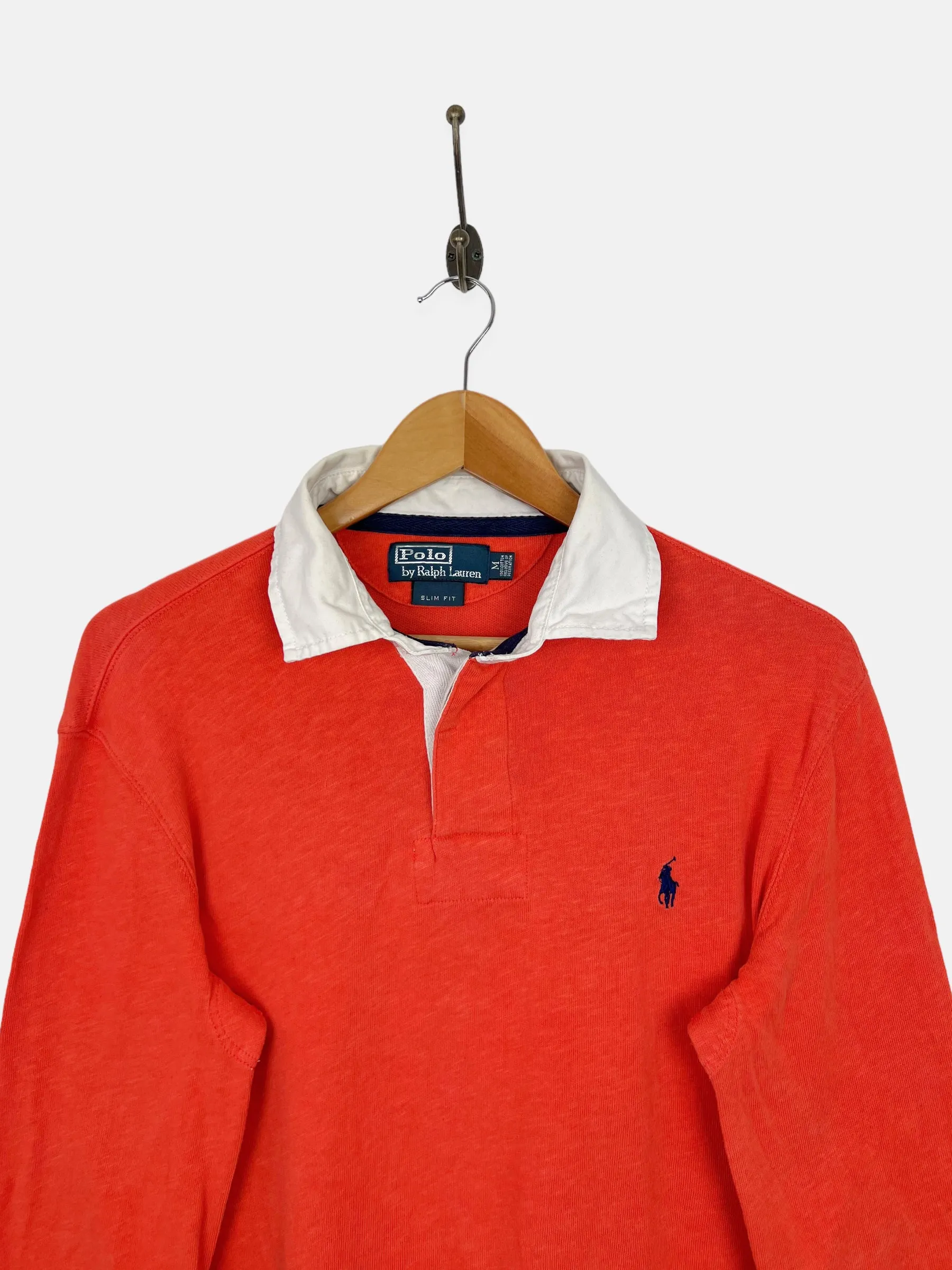 90's Ralph Lauren Embroidered Vintage Longsleeve Polo Size 8-10