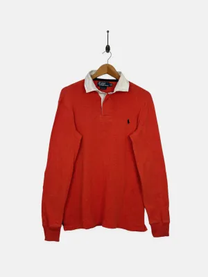 90's Ralph Lauren Embroidered Vintage Longsleeve Polo Size 8-10