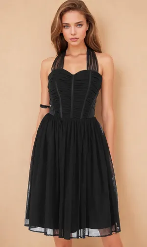 Altagracia Black Corset Dress