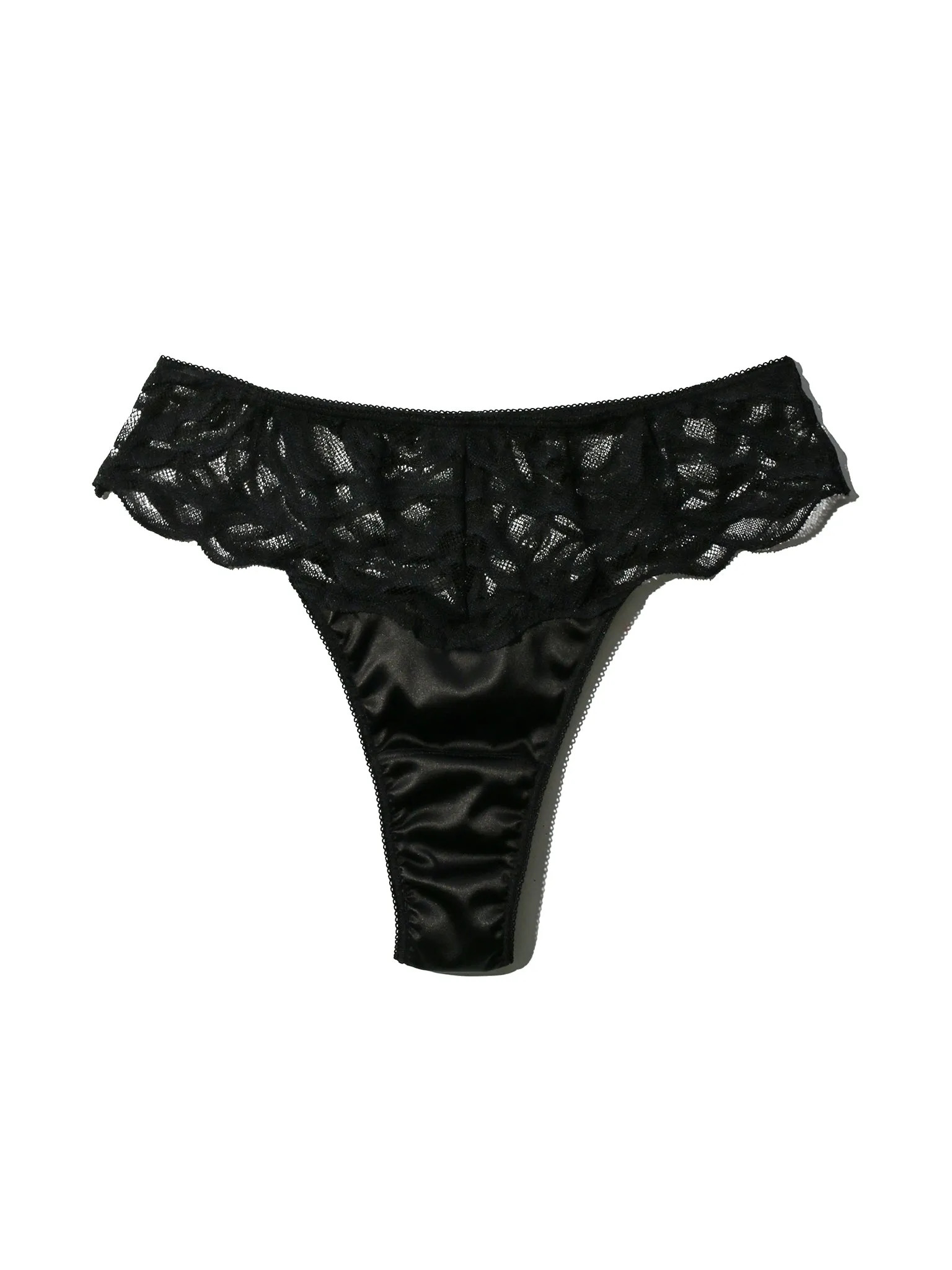 &oh™ Dark Romance Natural Rise Thong Black Sale