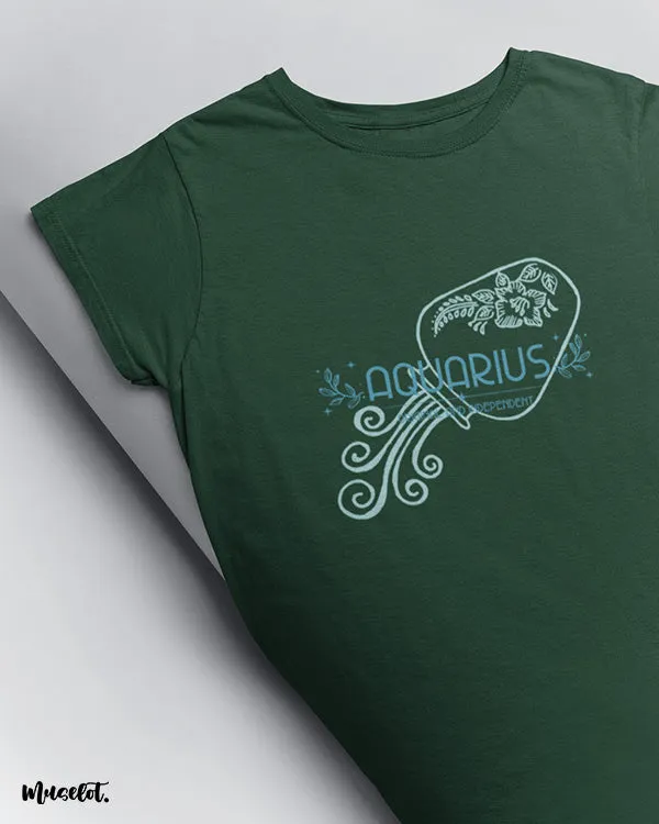 Aquarius printed t shirts