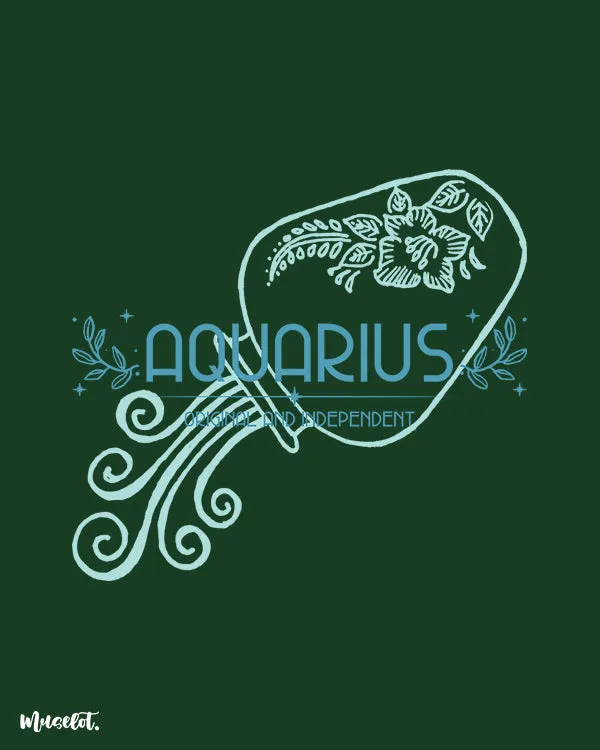 Aquarius printed t shirts