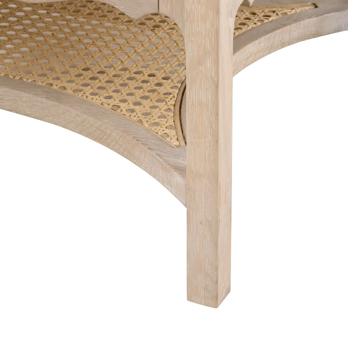 Arianna 1-Drawer Side Table / Sand