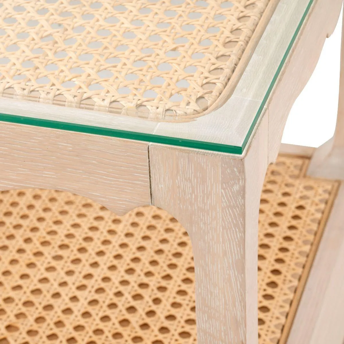 Arianna 1-Drawer Side Table / Sand