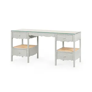Arianna Desk / Soft Gray