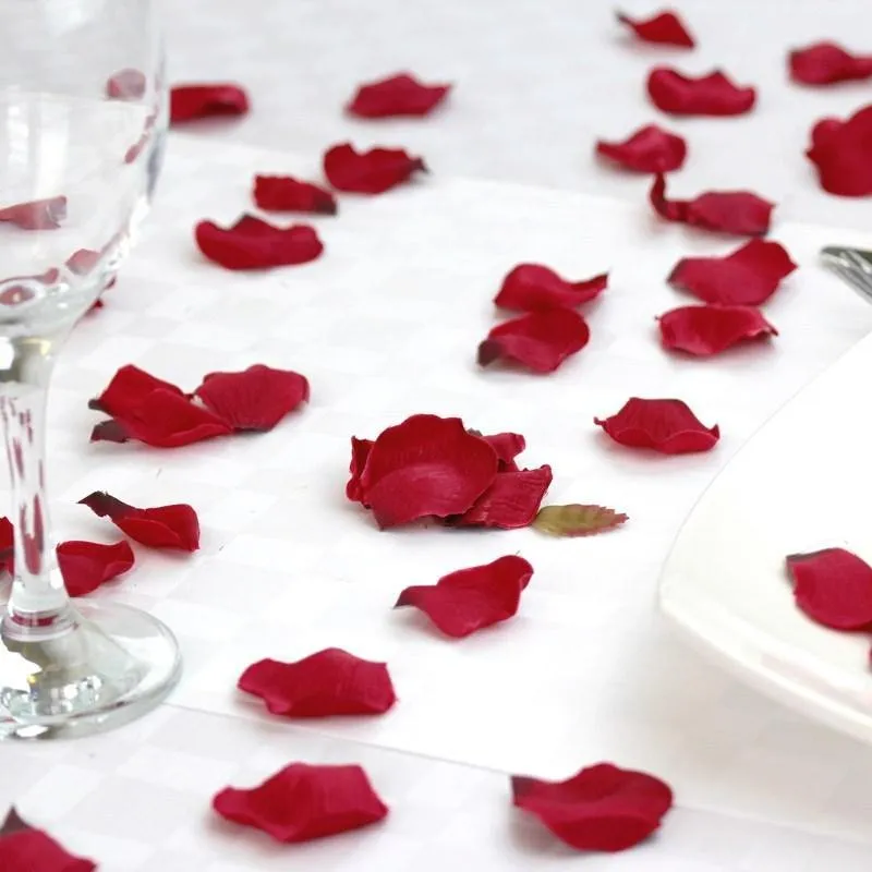 Artificial Rose Petals - Red