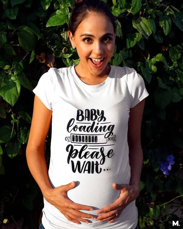 Baby loading printed t shirts