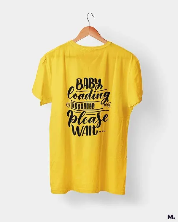 Baby loading printed t shirts