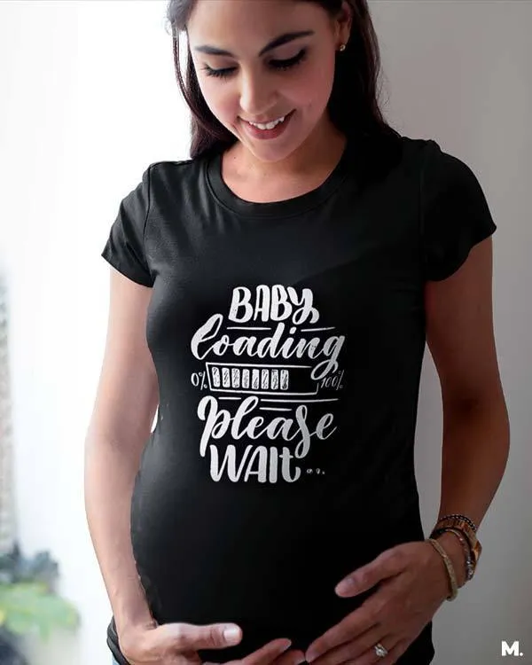 Baby loading printed t shirts