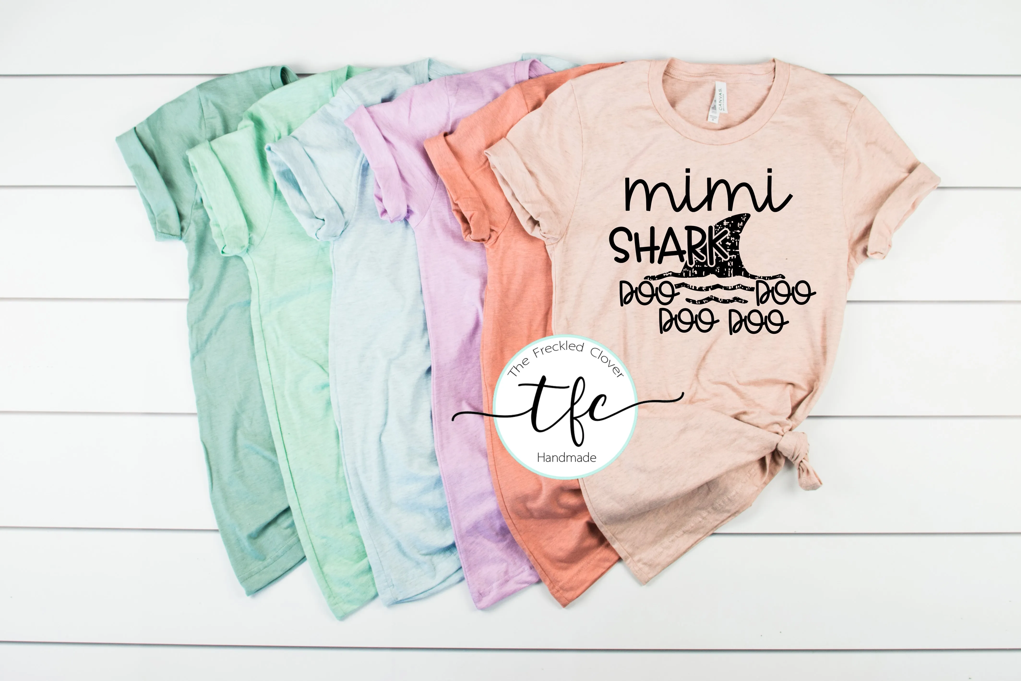{Baby Shark} Personalized Adult Tee
