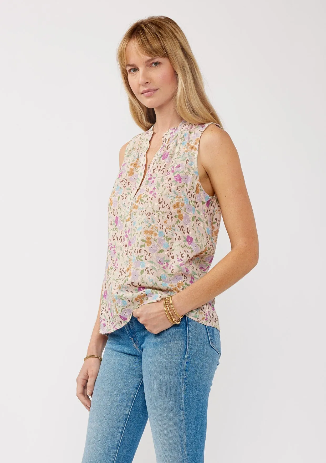 Blush Petal Tank Top