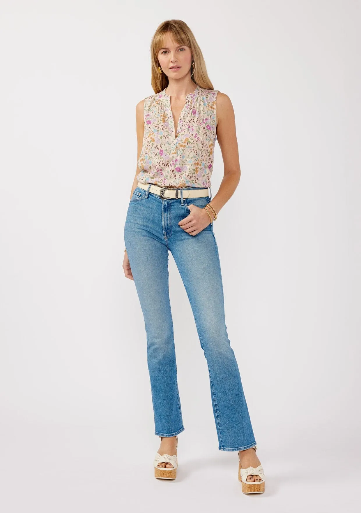 Blush Petal Tank Top