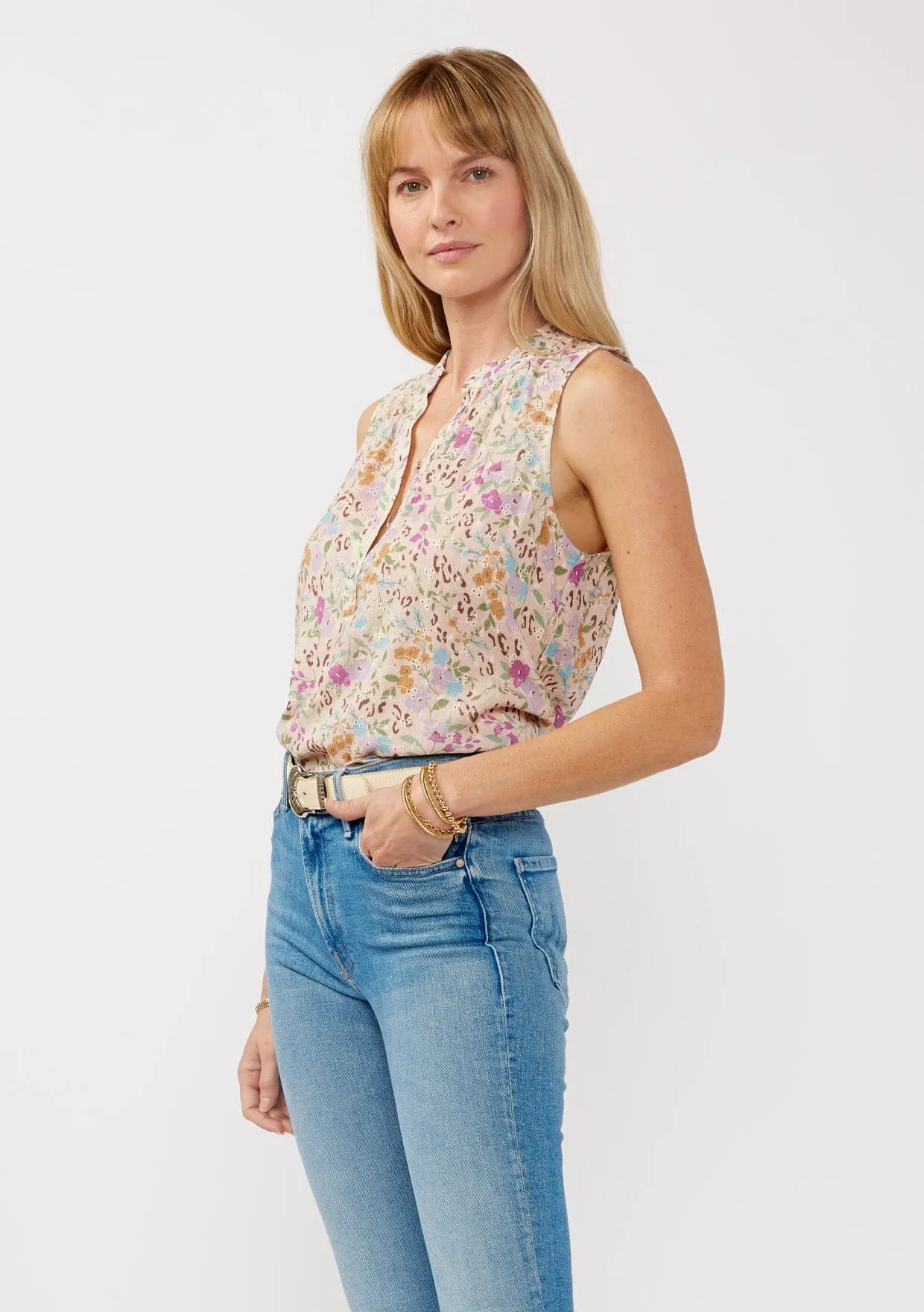 Blush Petal Tank Top