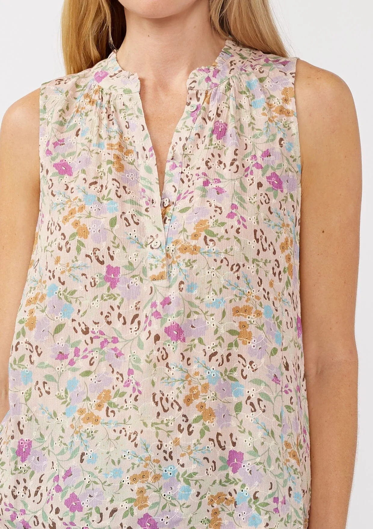 Blush Petal Tank Top
