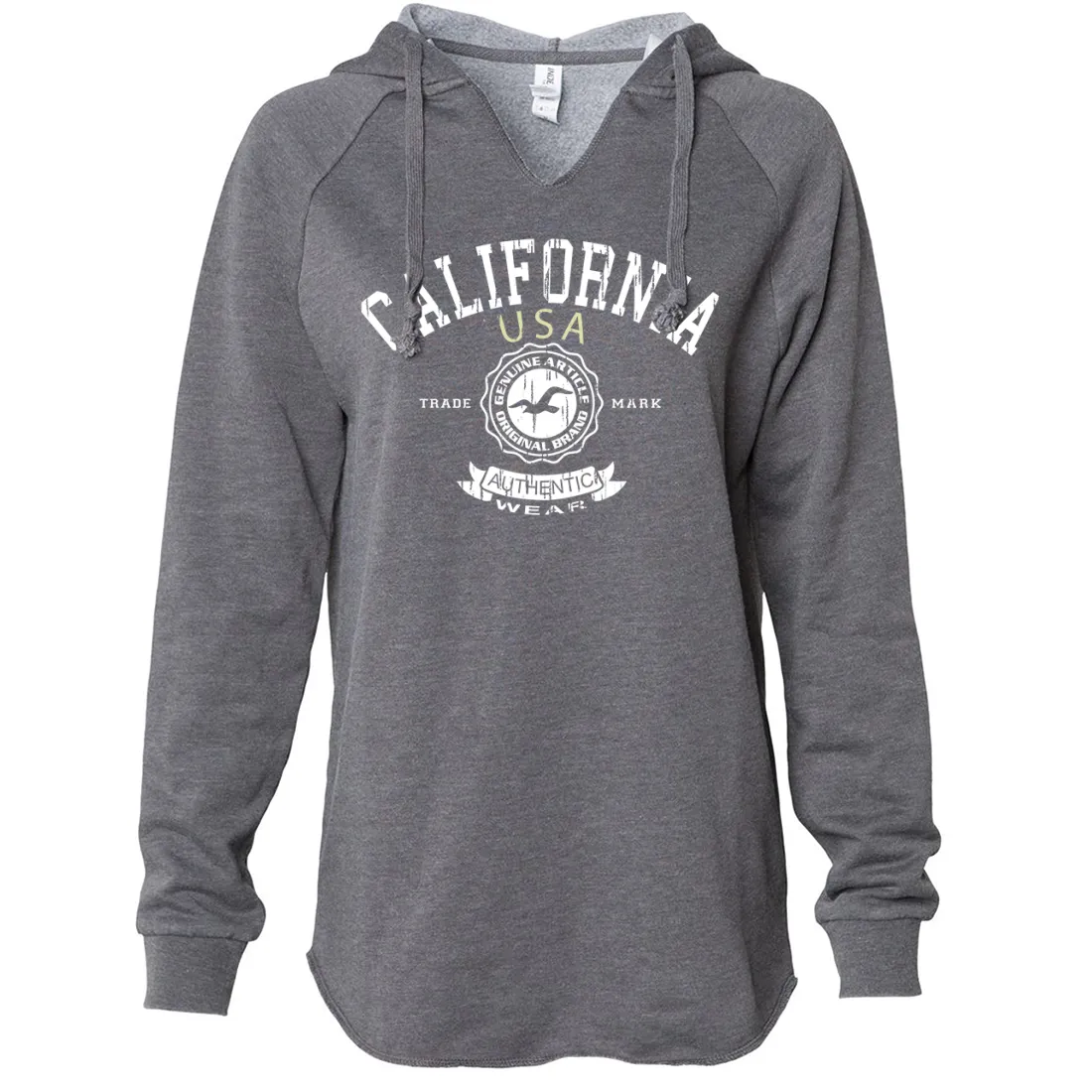 California Vintage Genuine Article Women's Soft Hooded Pullover