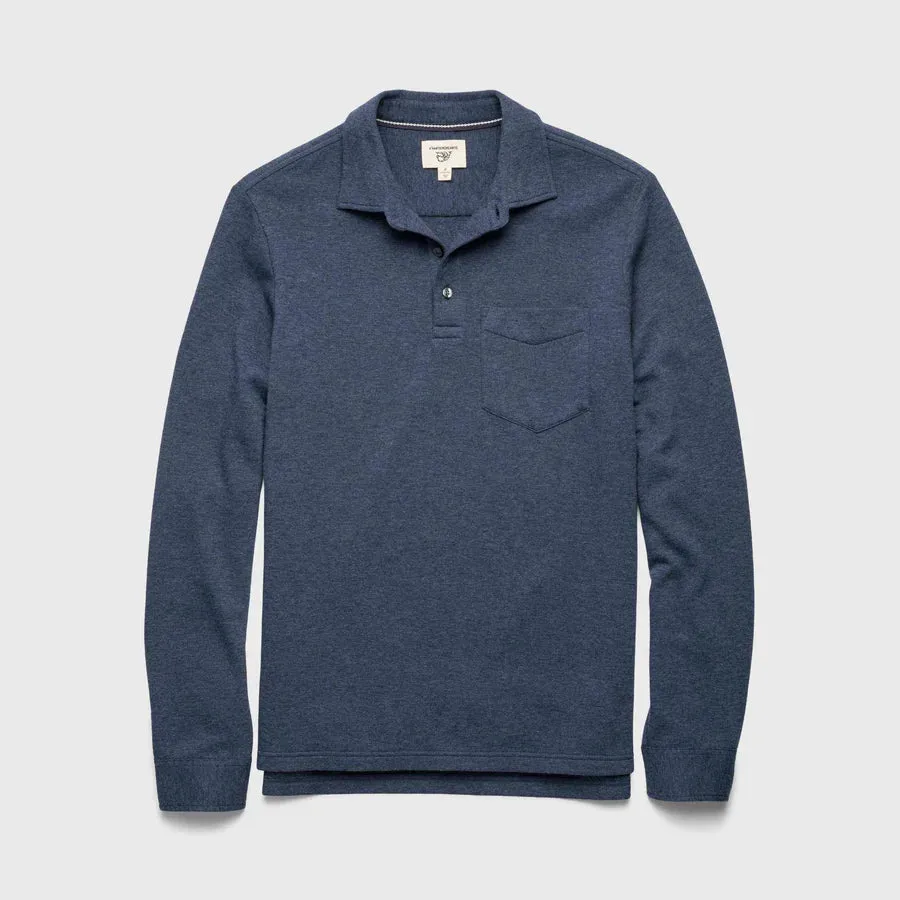 Cary L/S Ultra Soft 1 Pocket Polo