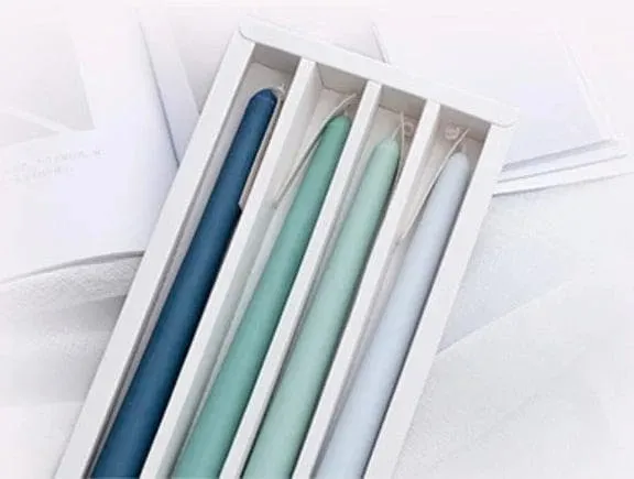 Color Taper Candles Collection