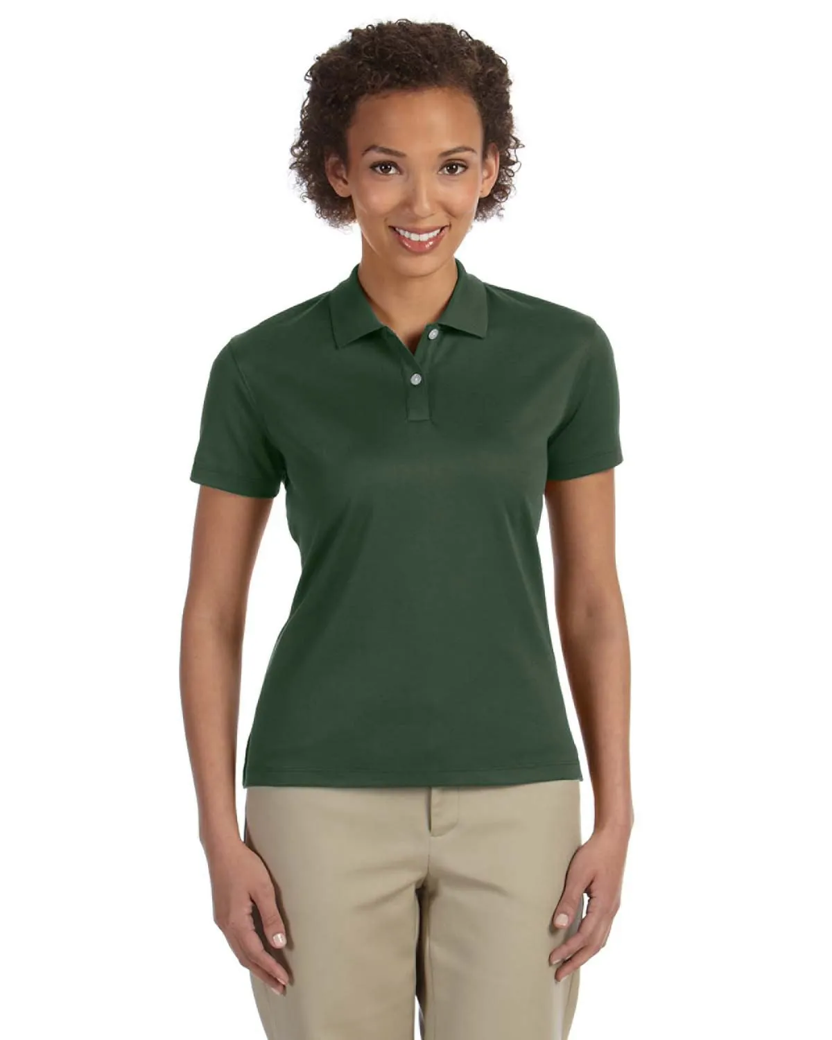 DG200W Devon & Jones Ladies' Pima-Tech™ Jet Piqué Polo