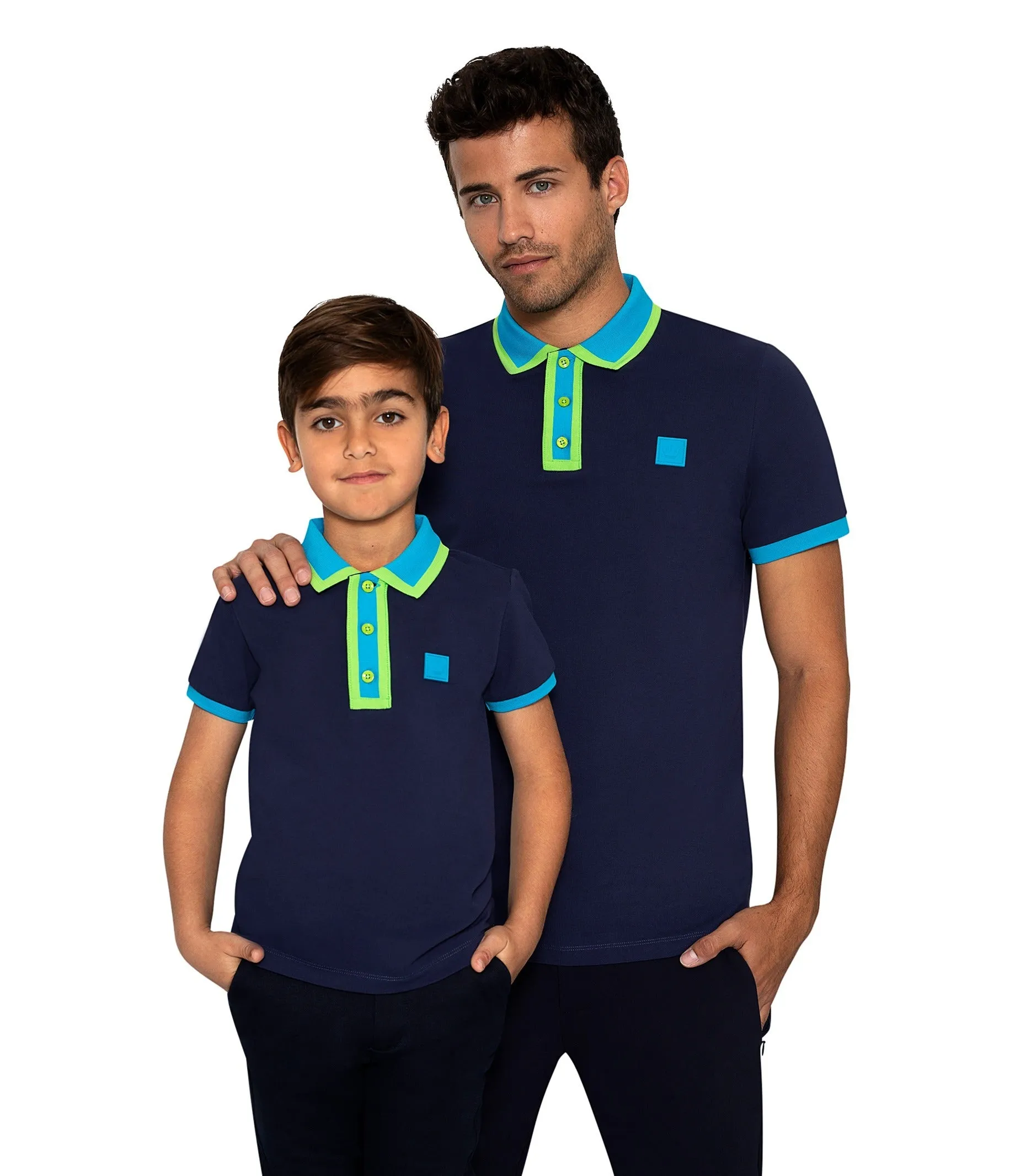 DIJON NAVY POLO BOY