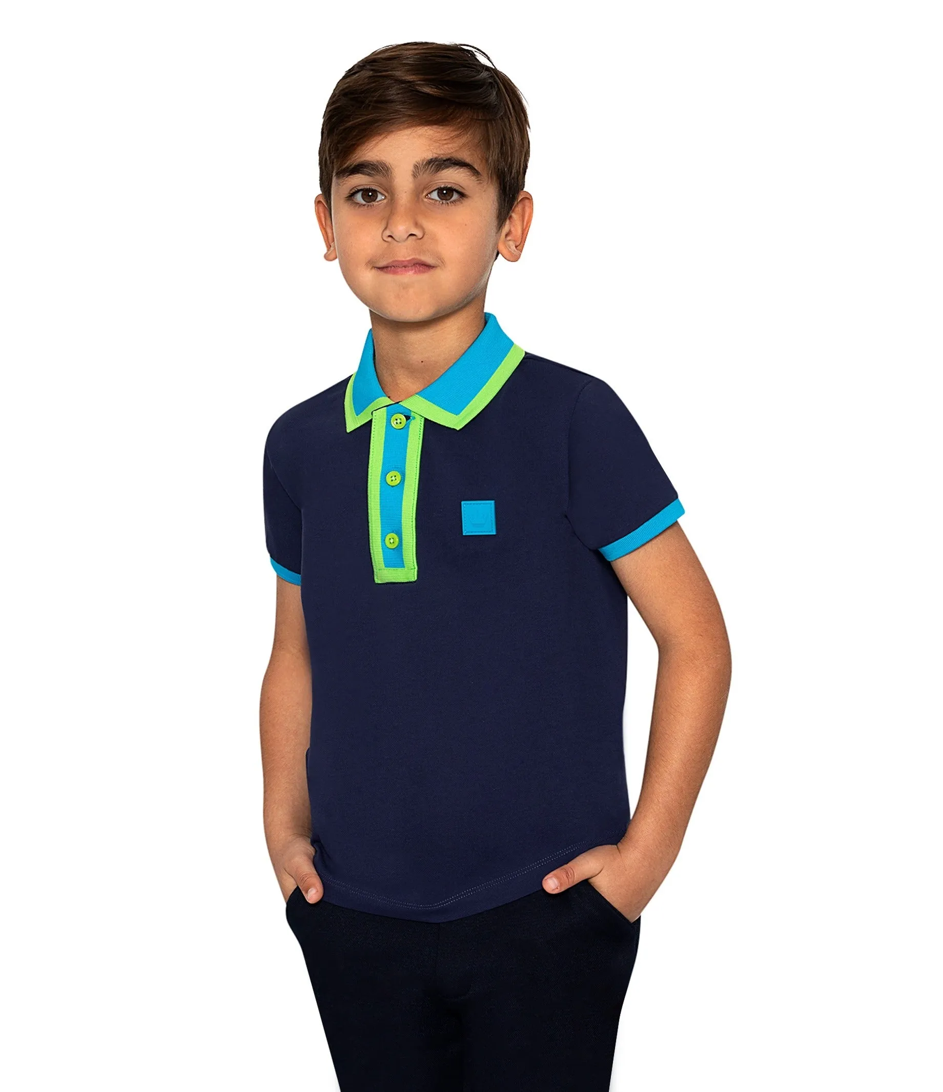 DIJON NAVY POLO BOY