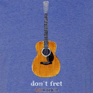 Don't Fret Unisex Lightweight Cotton/Poly Blend SS Tee