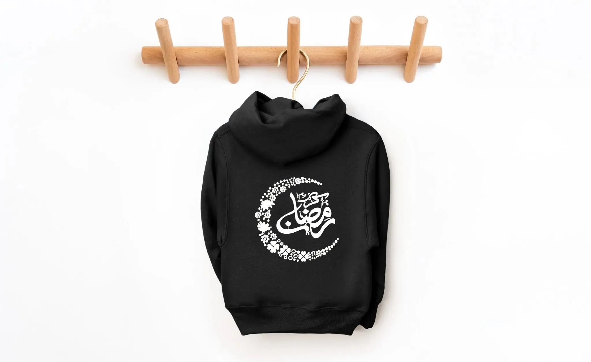 Embroidered Eid Mubarak Infant Hoodie