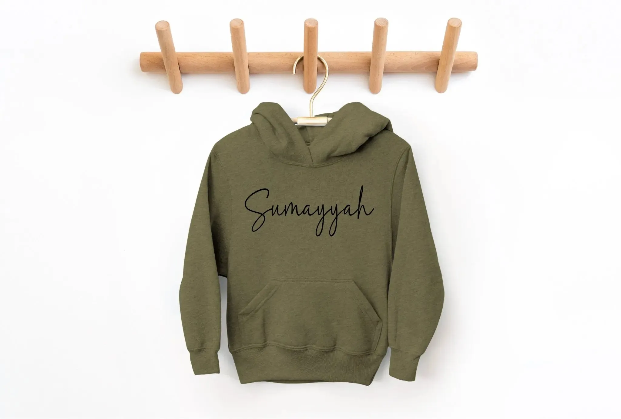Embroidered Eid Mubarak Infant Hoodie