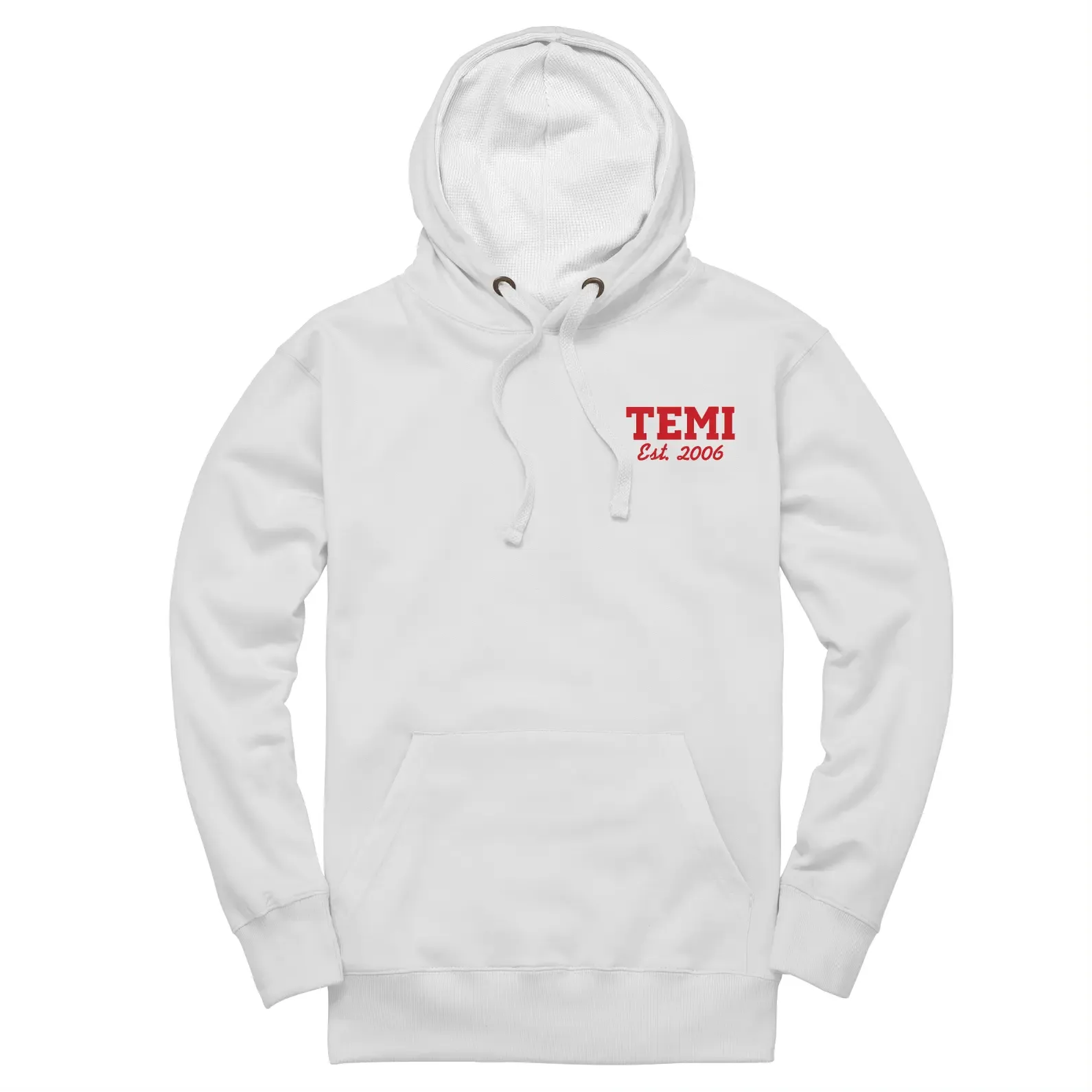 Embroidered Name / Established in Date Unisex Hoodie
