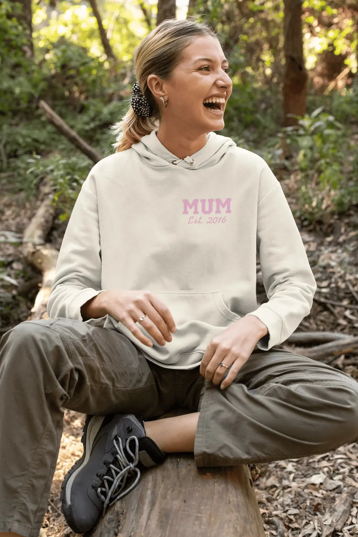 Embroidered Name / Established in Date Unisex Hoodie
