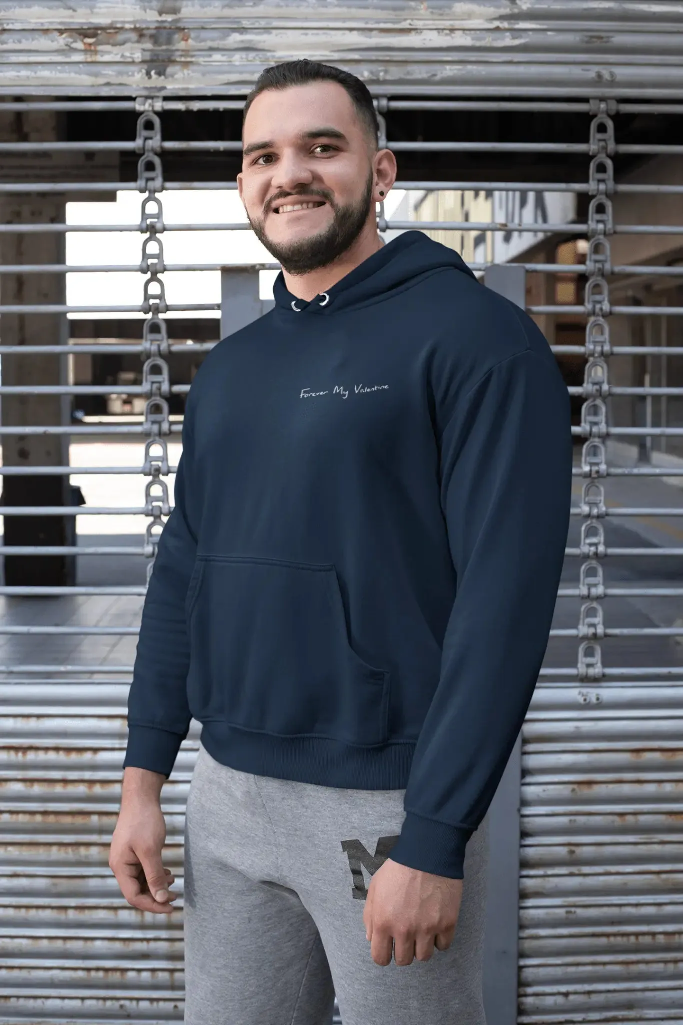 Embroidered Your Handwriting Unisex Hoodie