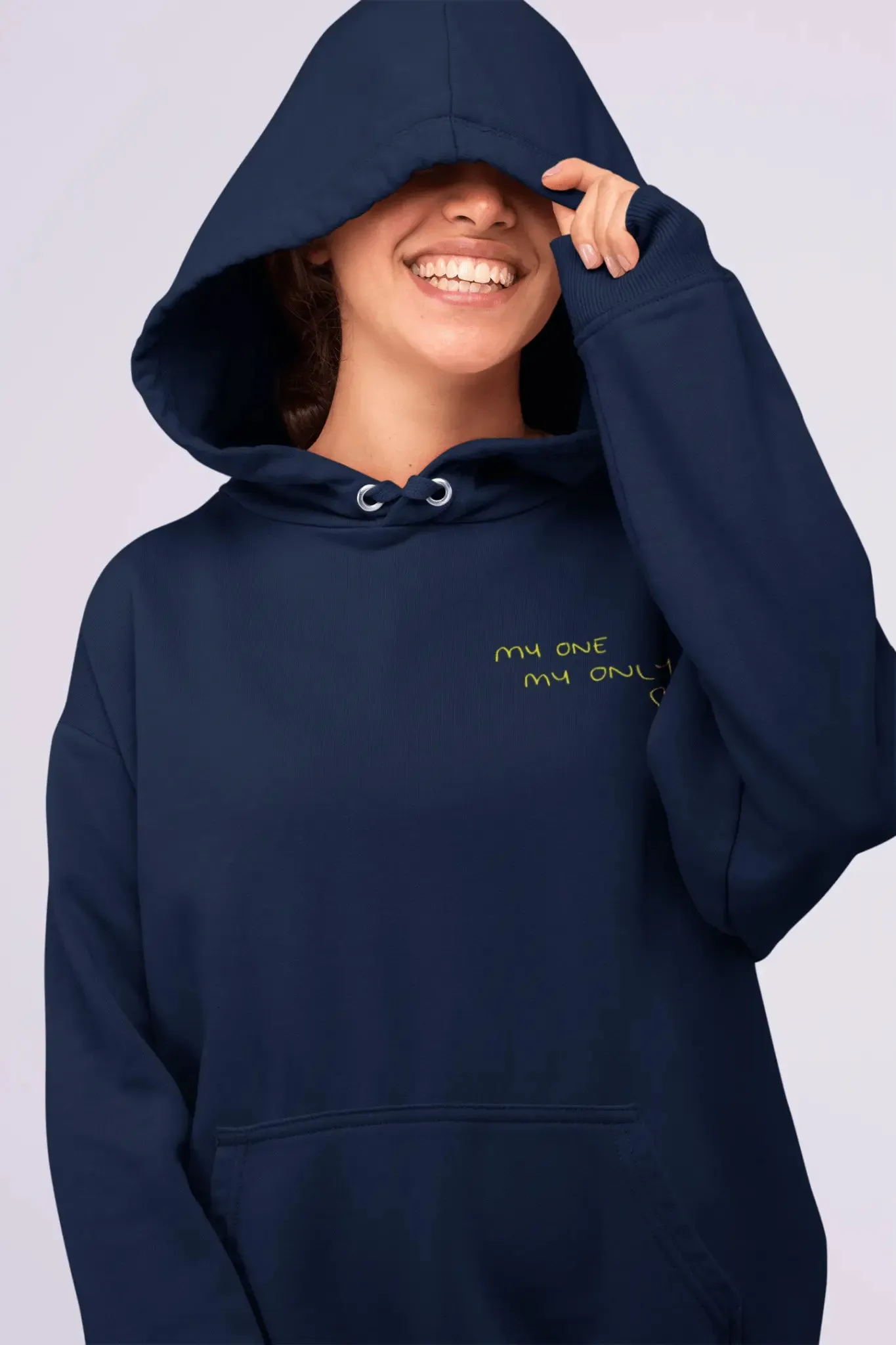 Embroidered Your Handwriting Unisex Hoodie