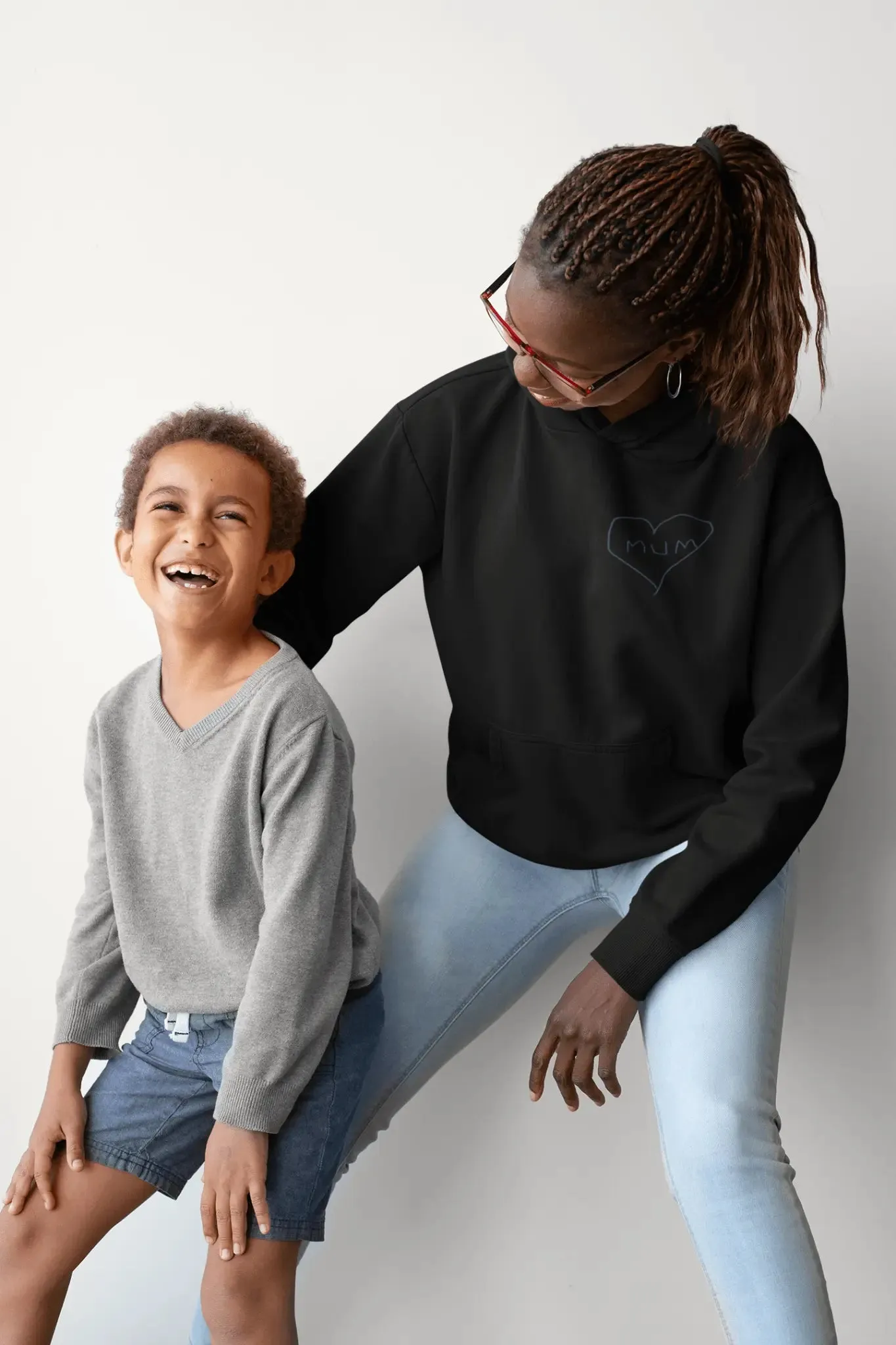 Embroidered Your Handwriting Unisex Hoodie