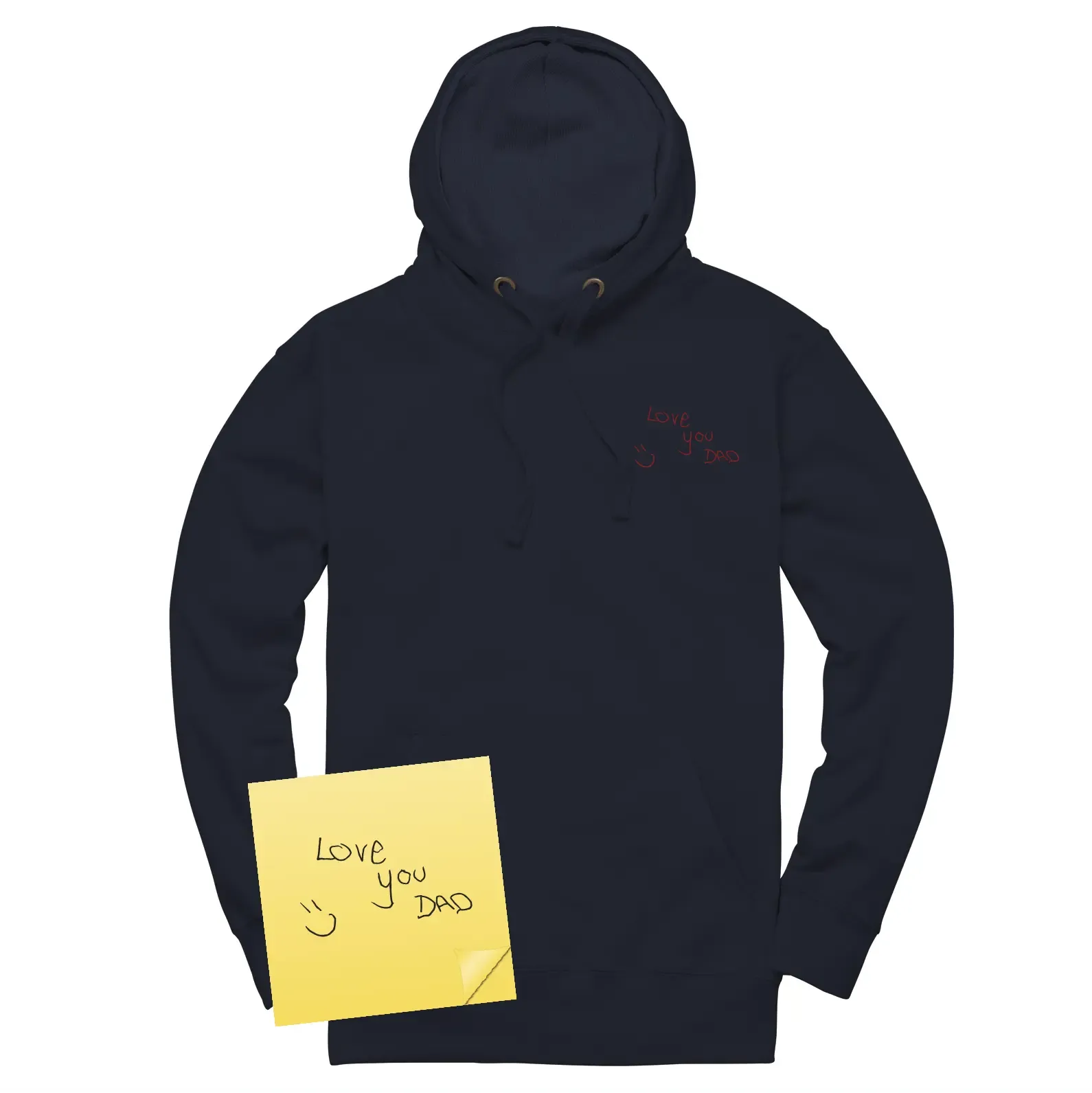Embroidered Your Handwriting Unisex Hoodie