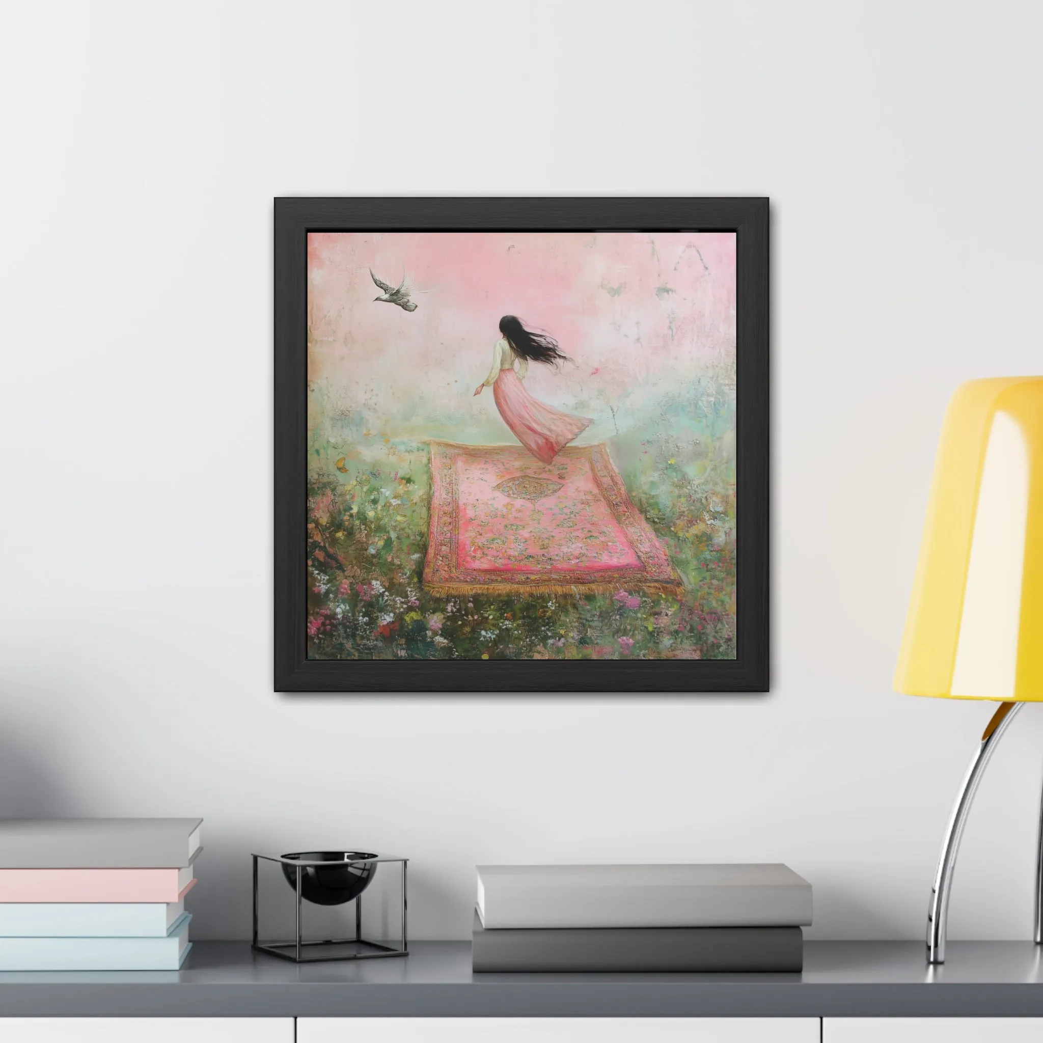 Enchanted Flight Romantic Dreamscape Wall Art
