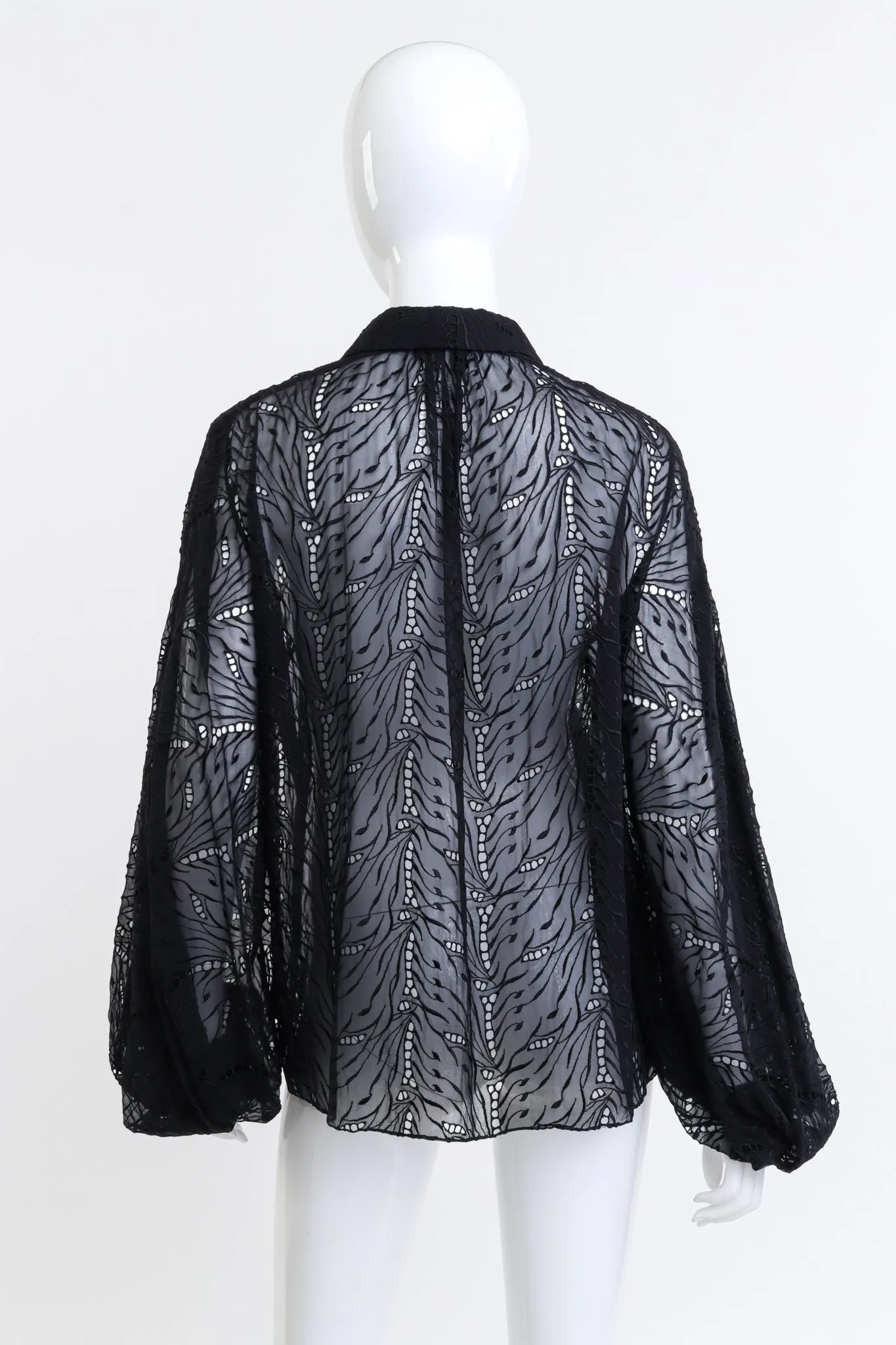 Eyelet Lace Bishop Blouse