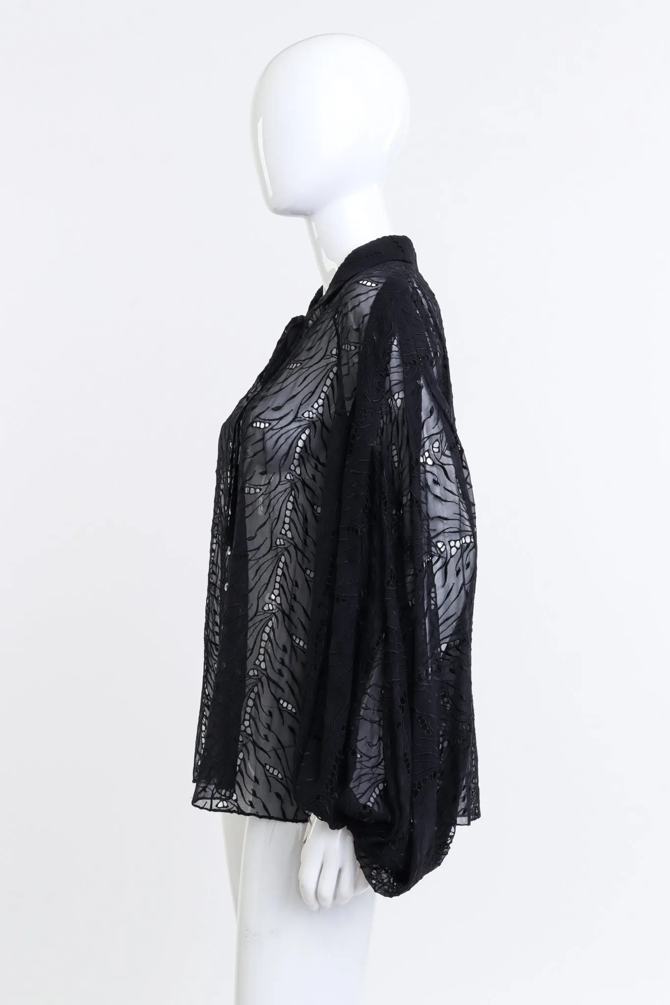 Eyelet Lace Bishop Blouse