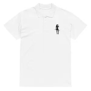 Female Golfer Premium Pique Embroidered Polo Shirt