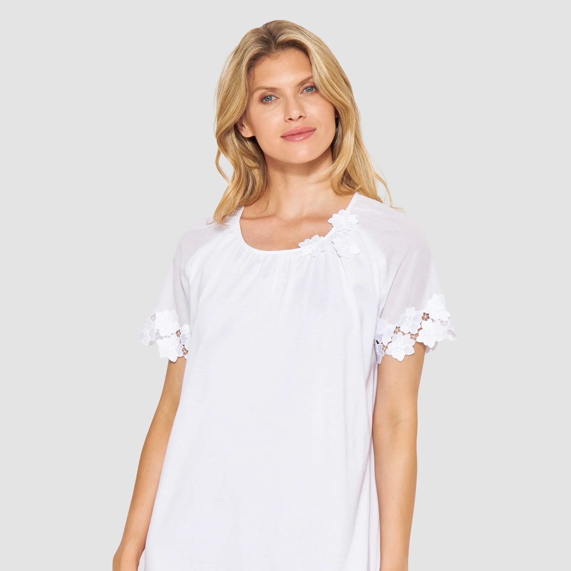Feraud Romantic Cotton Midi Nightdress