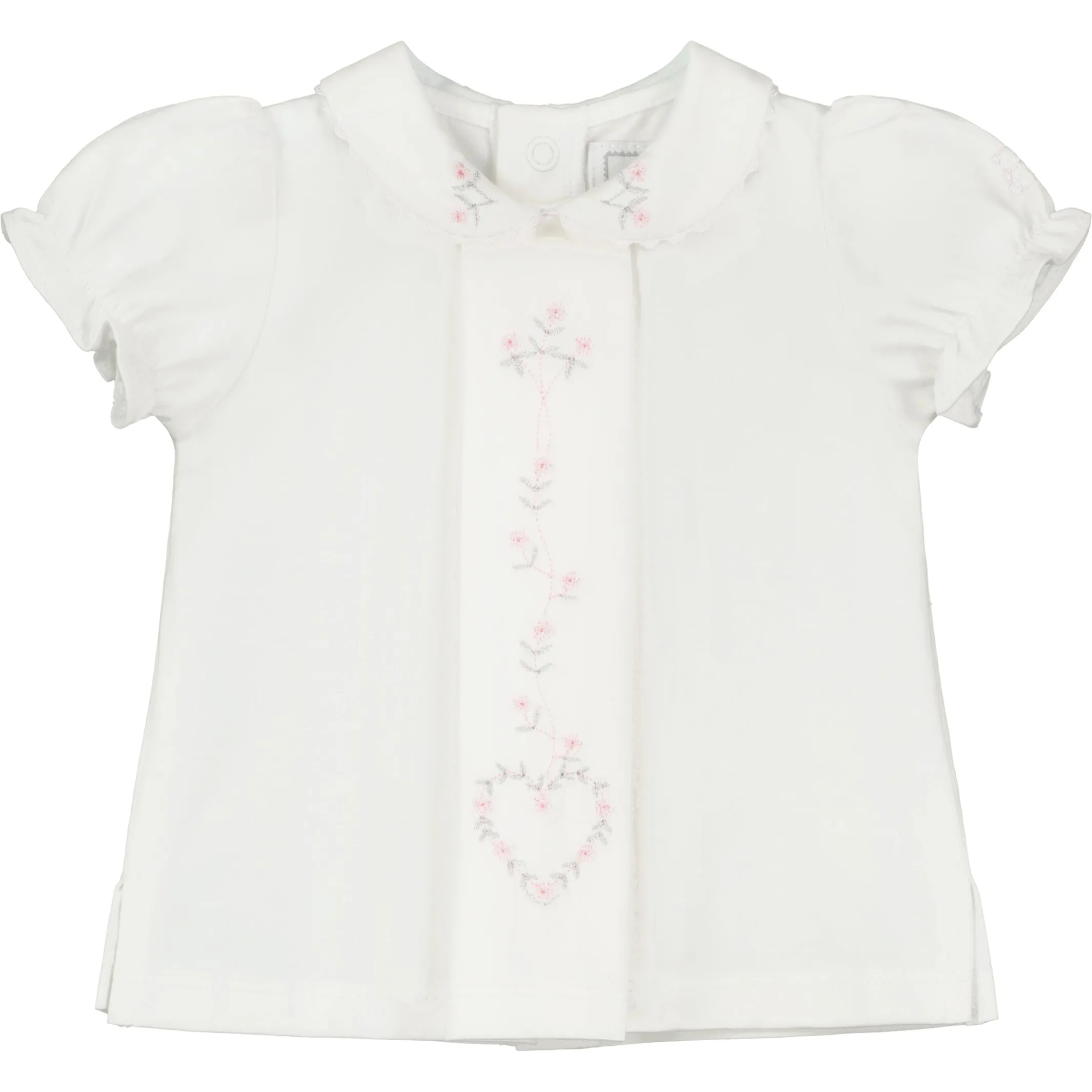 Fiona Heart Embroidery Girls Set