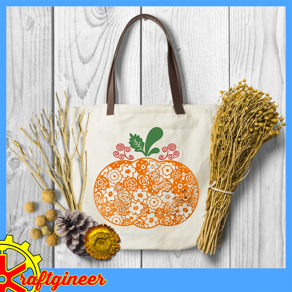 Floral Pumpkin