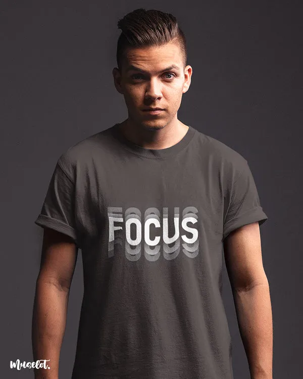 Focus printed t shirts