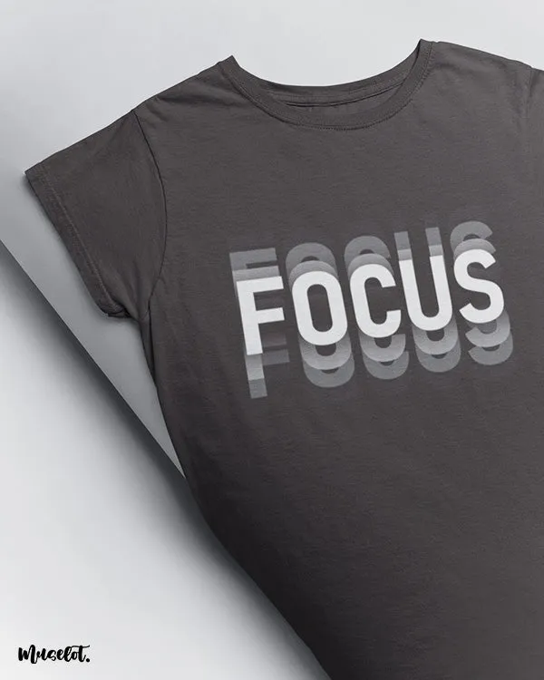 Focus printed t shirts