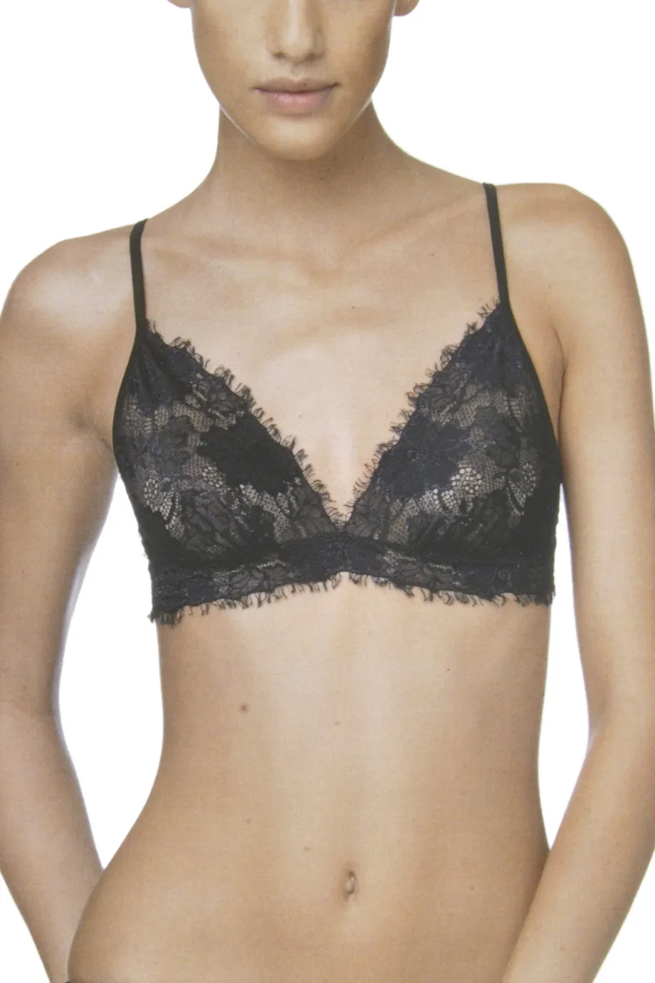 FOGAL 845 ROMANTIC Soft Bra 210 Noir Black