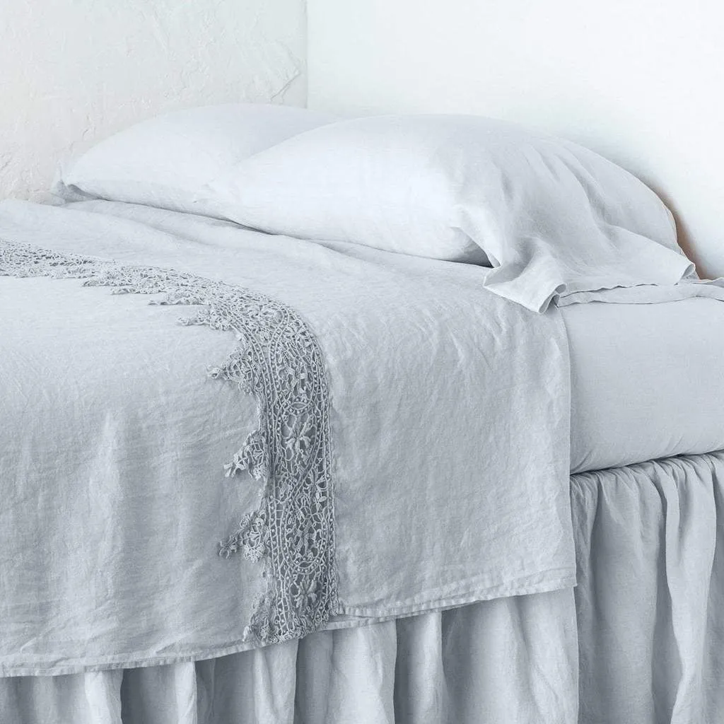 Frida Flat Sheet - Cloud - King