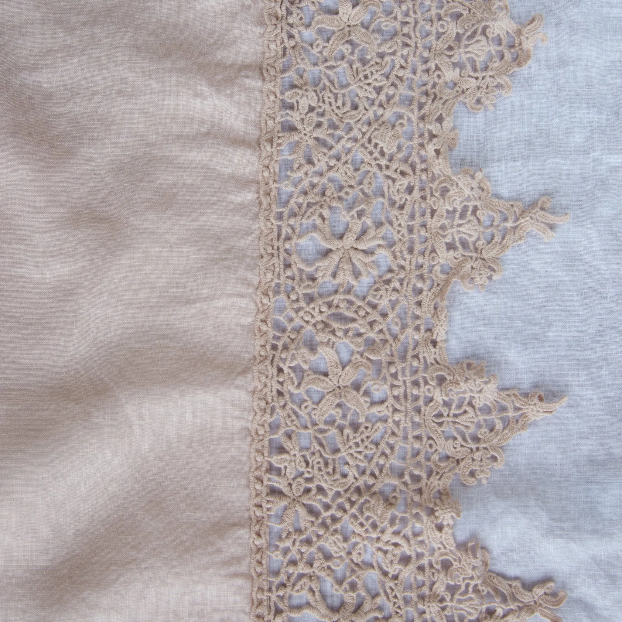 Frida Flat Sheet - Pearl - Queen