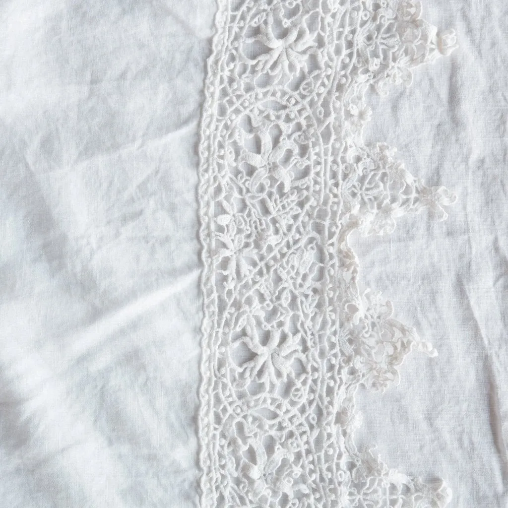 Frida Flat Sheet - White - King