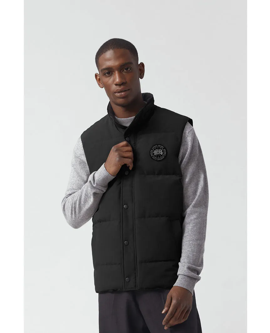 Garson Vest Black Label Mens Black