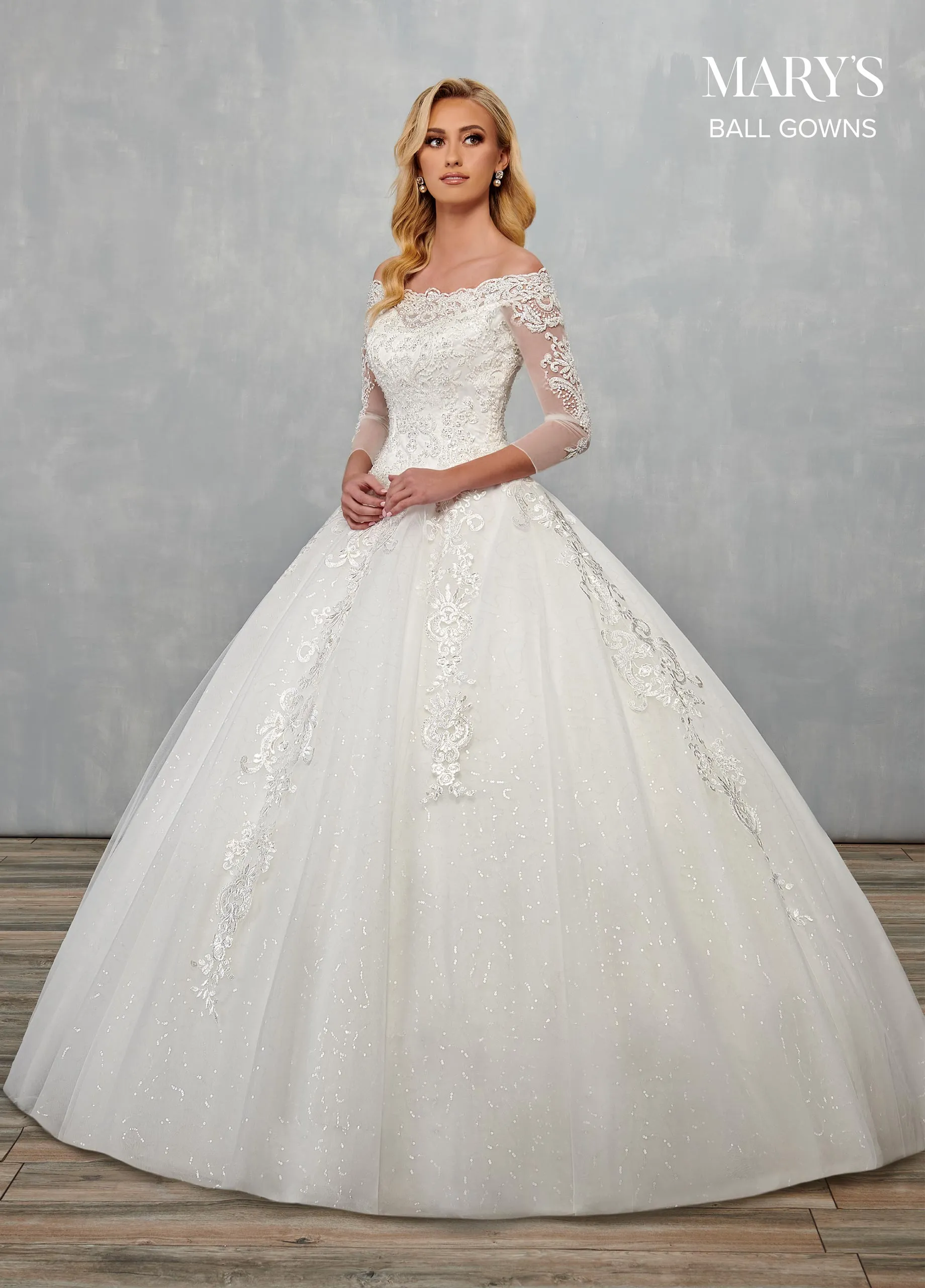 Glittering Bridal Ballgown